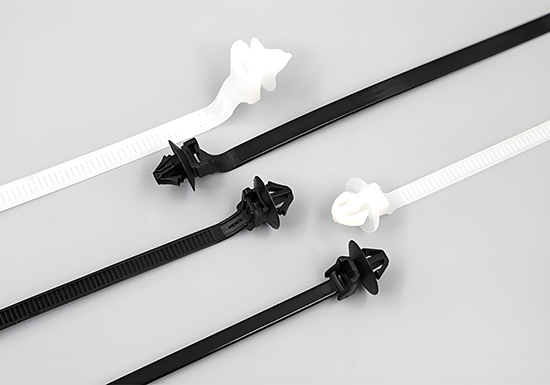 Round Hole Push Mount Cable Ties